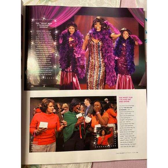 Oprah Winfrey Show 25 Years Commemorative Edition Magazine Format Booklet EUC - Picture 10 of 16